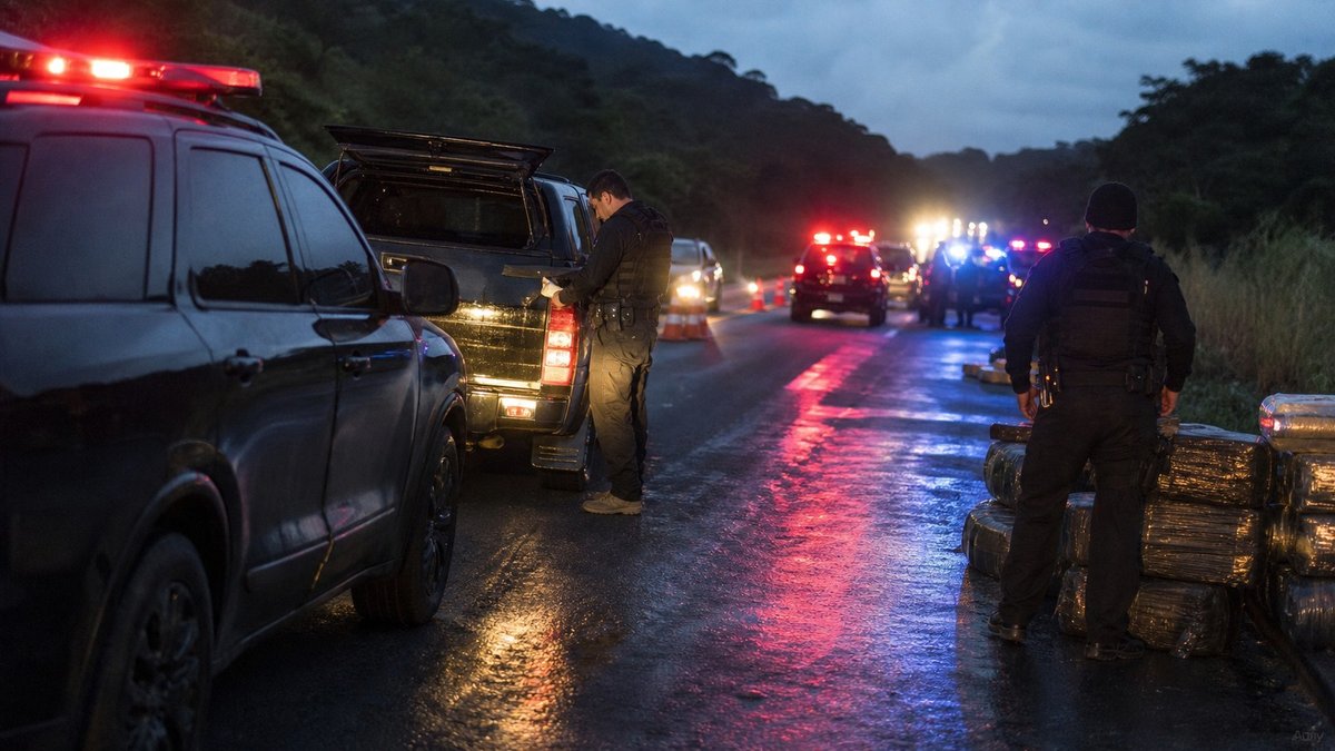 Brasil Contra o Crime Organizado apreende 67 t de drogas em 20 dias