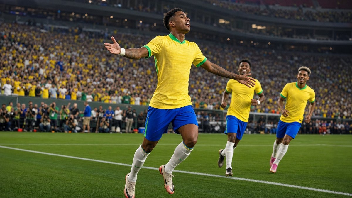 Brasil vence Egito por 2 a 1 e fecha preparacao para a Copa com alerta