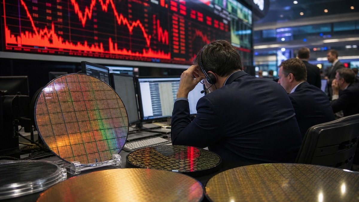 Chips de IA perdem US$ 1 tri em Wall Street: o alerta que o mercado tentou ignorar