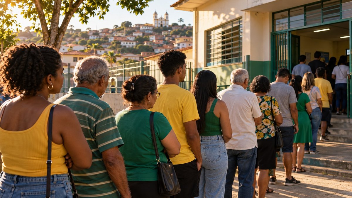 Cleitinho vota em MG na reta final em que lidera buscas e pesquisas do estado