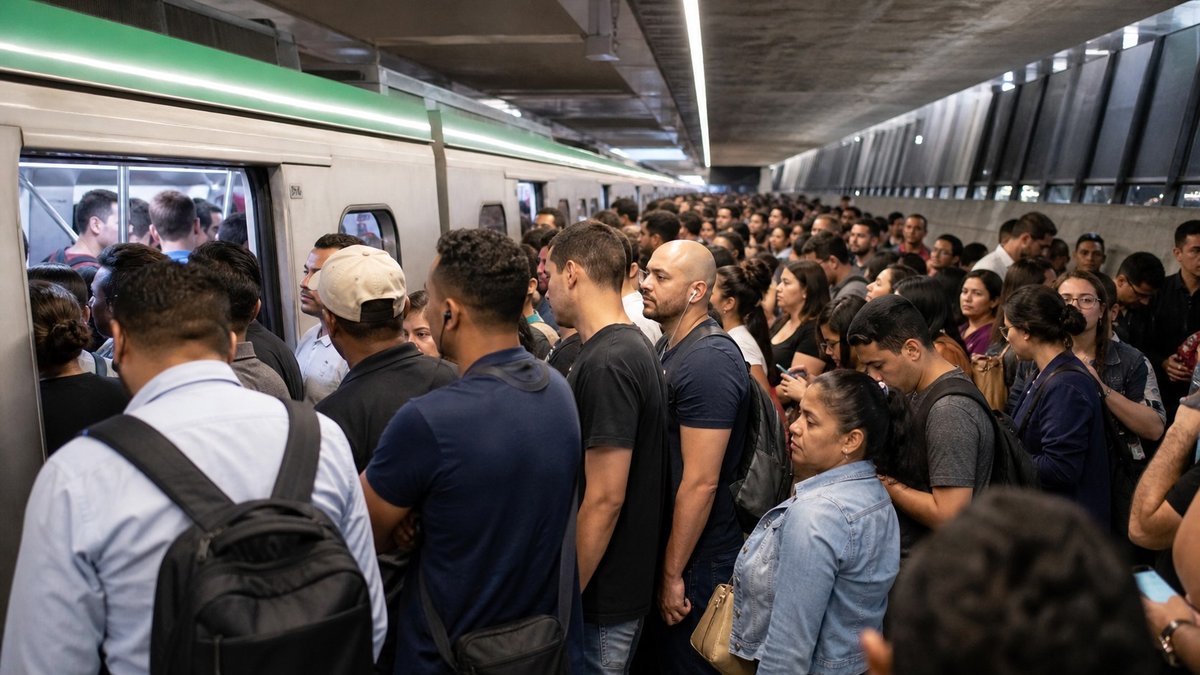 Falha no Metro de SP reduz velocidade nas linhas Azul, Verde e Prata hoje