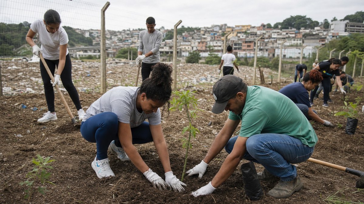 MST planta 5 mil mudas em Perus e cobra uso real de área degradada