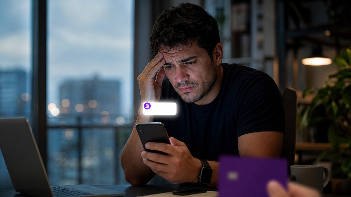 Nubank: alerta falso de liquidação expõe risco de comunicação automática