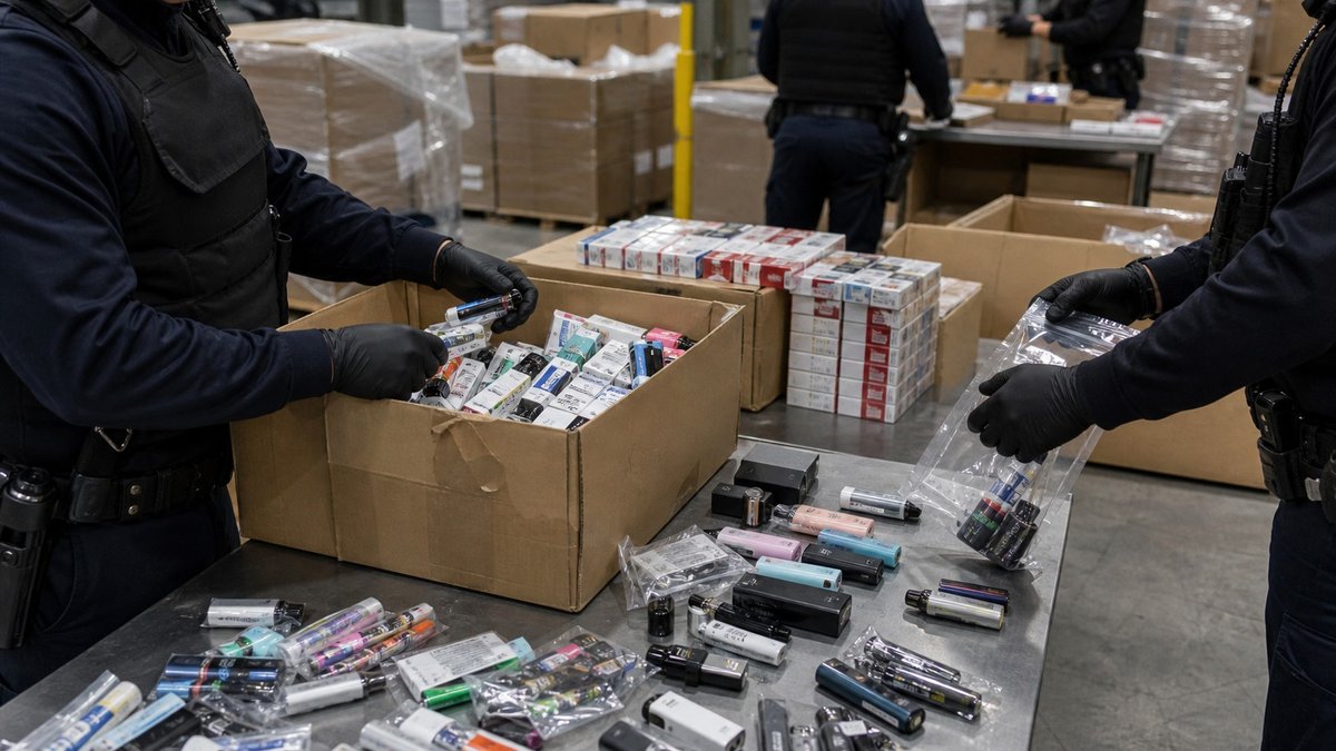 PF mira comércio ilegal de cigarros eletrônicos em sete estados