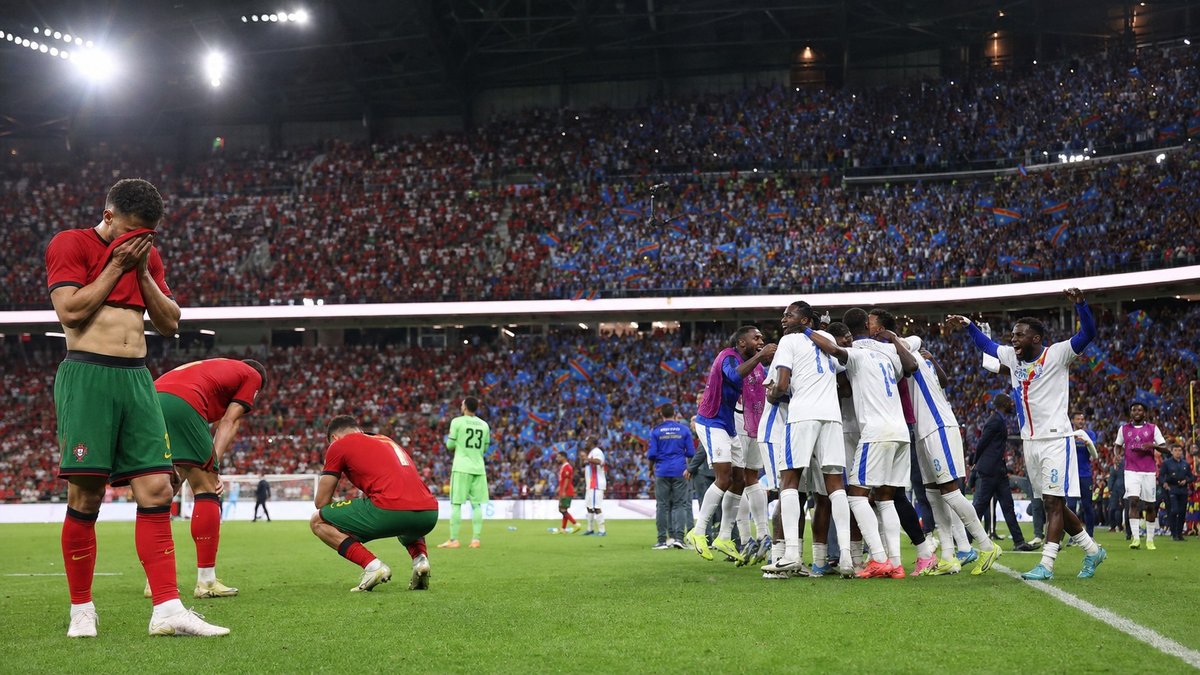 Portugal tropeça na estreia da Copa: RD Congo segura 1 a 1 e cala Ronaldo