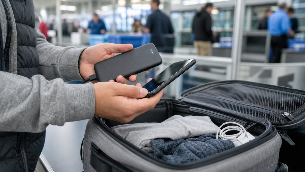 Power banks no avião: novas regras apertam o cerco contra baterias de lítio