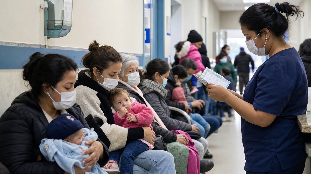 SRAG cresce no Brasil com VSR, influenza e rinovírus puxando internações