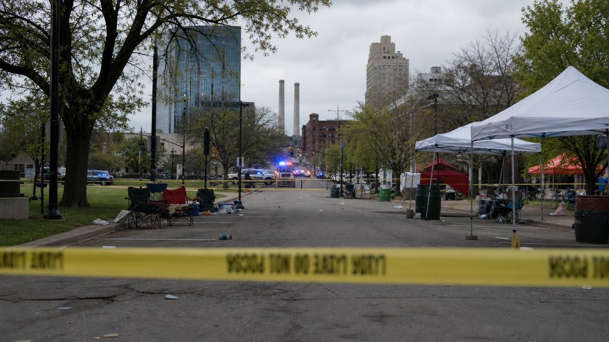 Tiroteio em festival de Ohio deixa 12 feridos e expõe falha óbvia de segurança