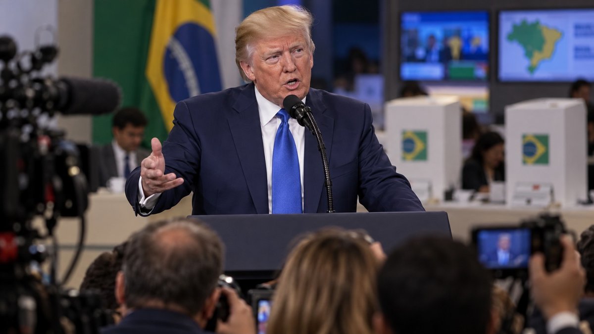 Trump confunde Brasil com Índia e transforma apuração das eleições em busca